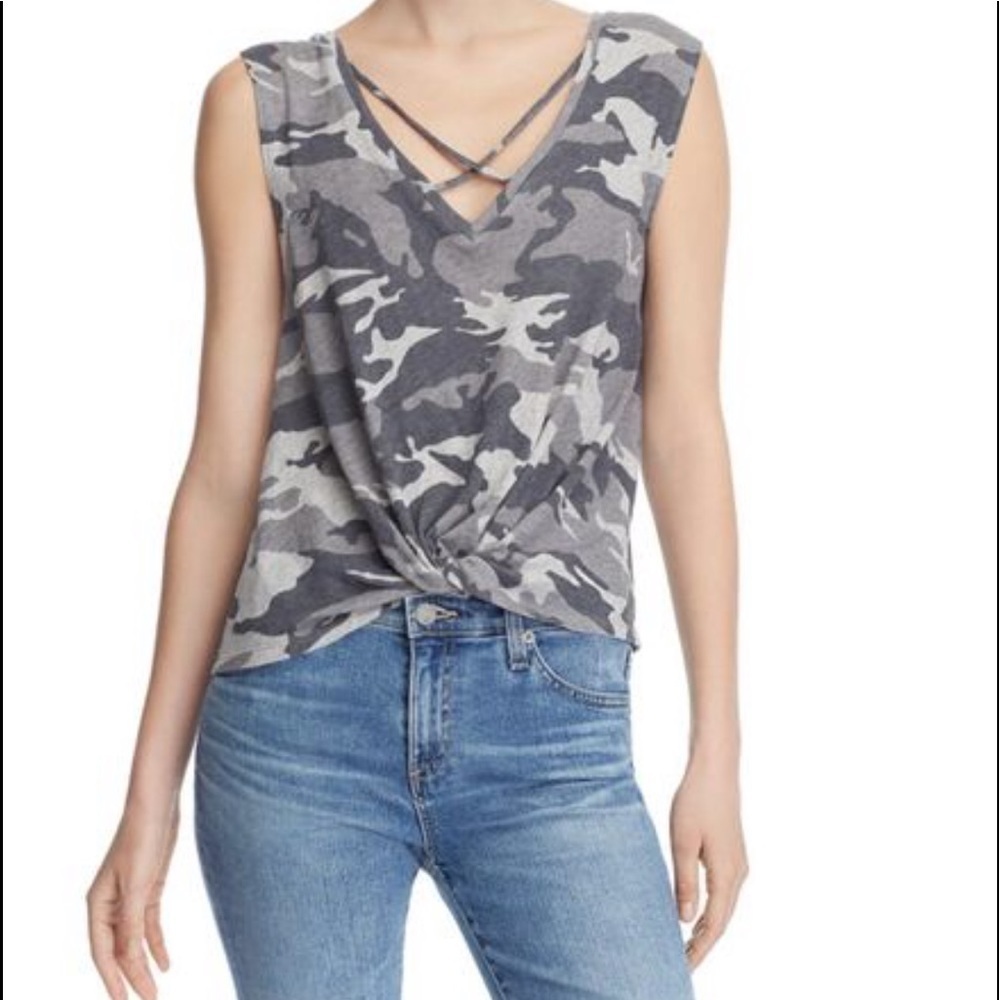 Generation Love Jade Camo Tank Top